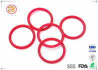 Red Acid Resistance Ageing Resistance EPDM Customized O Ring Shape For Chemical