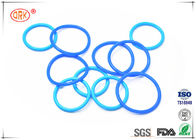 Durable Tasteless Rubber Silicone O-Ring Anti Dust 30 - 85 Shore Hardness