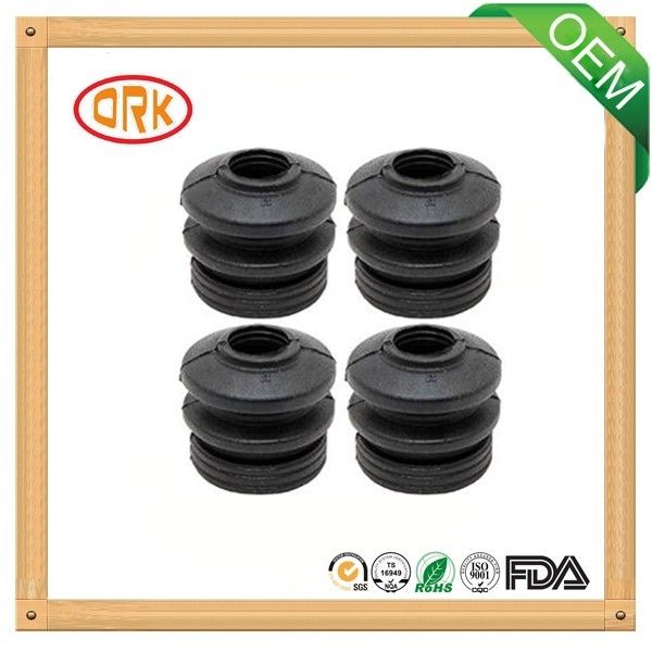 black customized neoprene heat resistance rubber bushing
