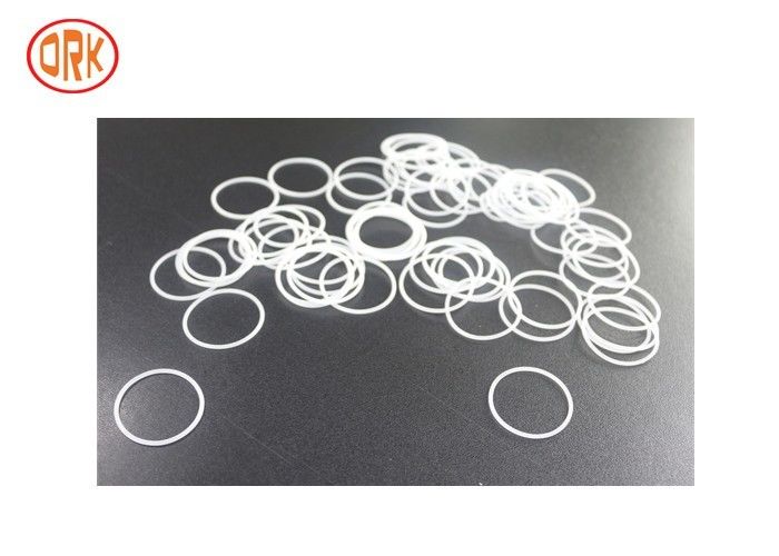 White Silicone O Rings Oil Resistance For Home Appliance Rohs