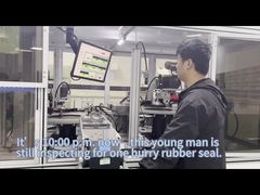 100% inspection for rubber seal of connector