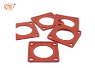 Silicone Good Elongation Reddish 70 shore Rubber Square Gasket  for Connector Seals