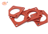 Silicone Good Elongation Reddish 70 shore Rubber Square Gasket  for Connector Seals