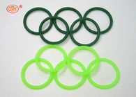 Fluorine Rubber Seals O Ring Heat Resistant , Green O Rings For Aircraft Engine