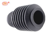 Custom Rubber Bellow Sleeve Black Silicone Heat Resistance RoHs Approved