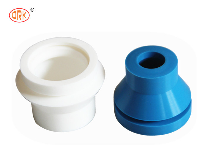 Excellent Rebound Resistance Blue Color Custom Mold Silicone Rubber Bushing