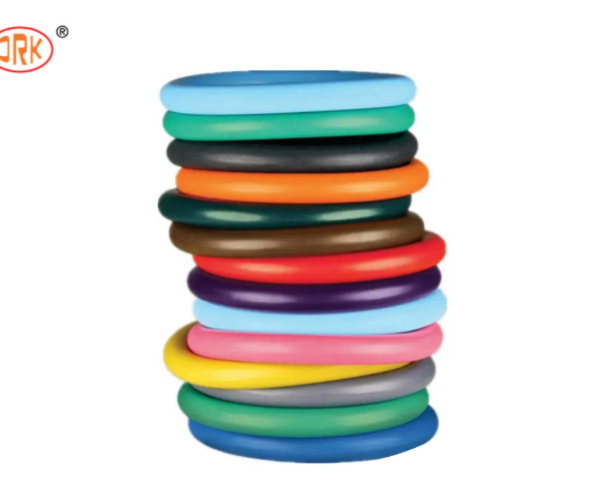 Colored FKM Teflon O Ring Abrasion Resistance For Hydraulic