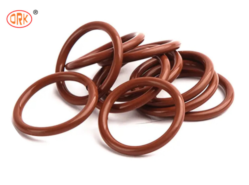 Colored FKM Teflon O Ring Abrasion Resistance For Hydraulic