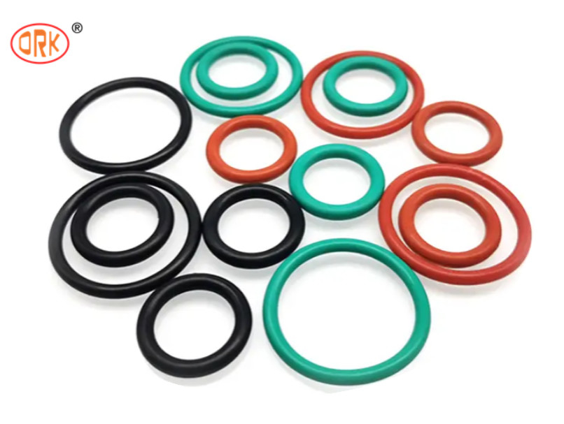Colored FKM Teflon O Ring Abrasion Resistance For Hydraulic