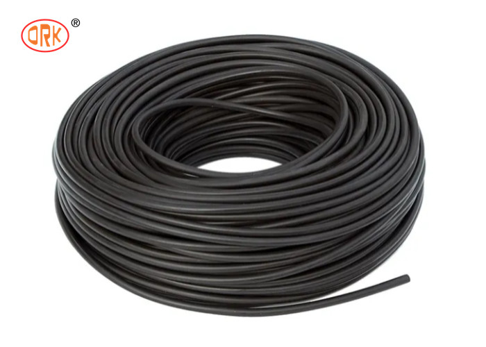 FKM FPM O Ring Cord Chemical Resistance Rubber Strip 90 Shore For Door