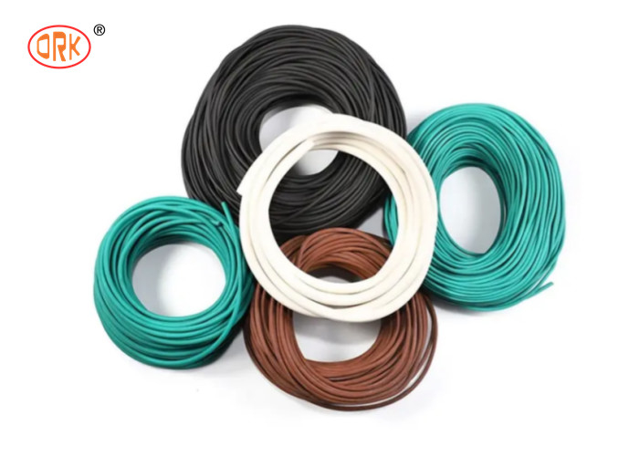 Black Brown Green White NBR Abrasion Resistance Nitrile Rubber Strip Sealing O Ring Cord