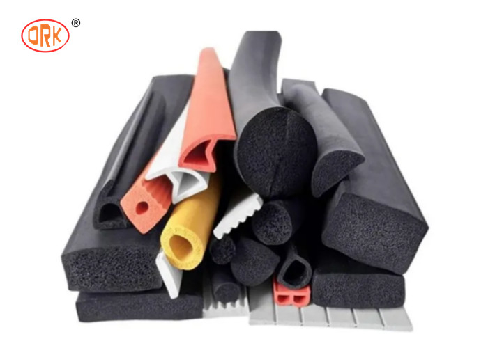 Black Red Nitrile Rubber Square Strip Sealing NBR Water Resistance O Ring Cord