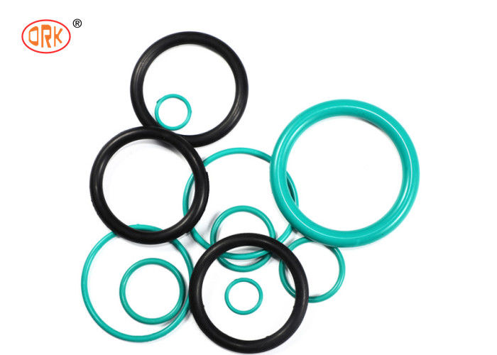 Green FVMQ Fluorosilicone Heat Resistant O Ring Manufacturer For Refining Oil Equipment