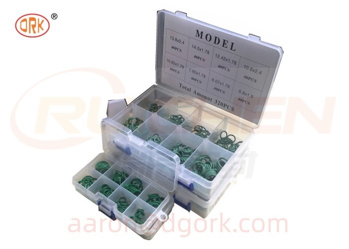 ORK 5A 240 Pcs Nitrile Rubber O Ring Kits For Air-Conditioning Compressor
