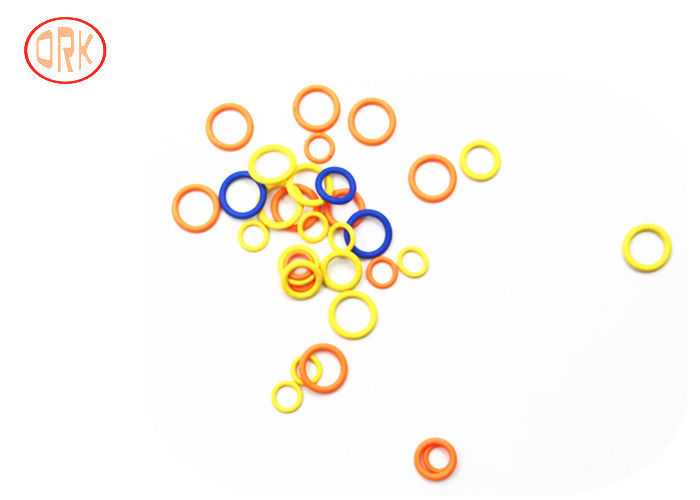 Standard Colored FDA Silicone Rubber O-Rings With High-Tensil Strength