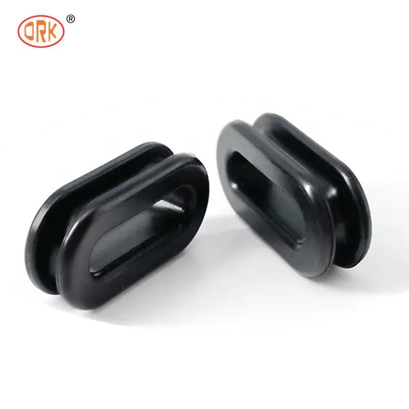 Industrial Grade Silicone Rubber Grommets With Tensile Strength Protect Wires Customized Electric Cable Protect