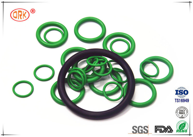 Colorful FKM O Rings High Pressure  Food Grade Outstanding Chemical Resistance