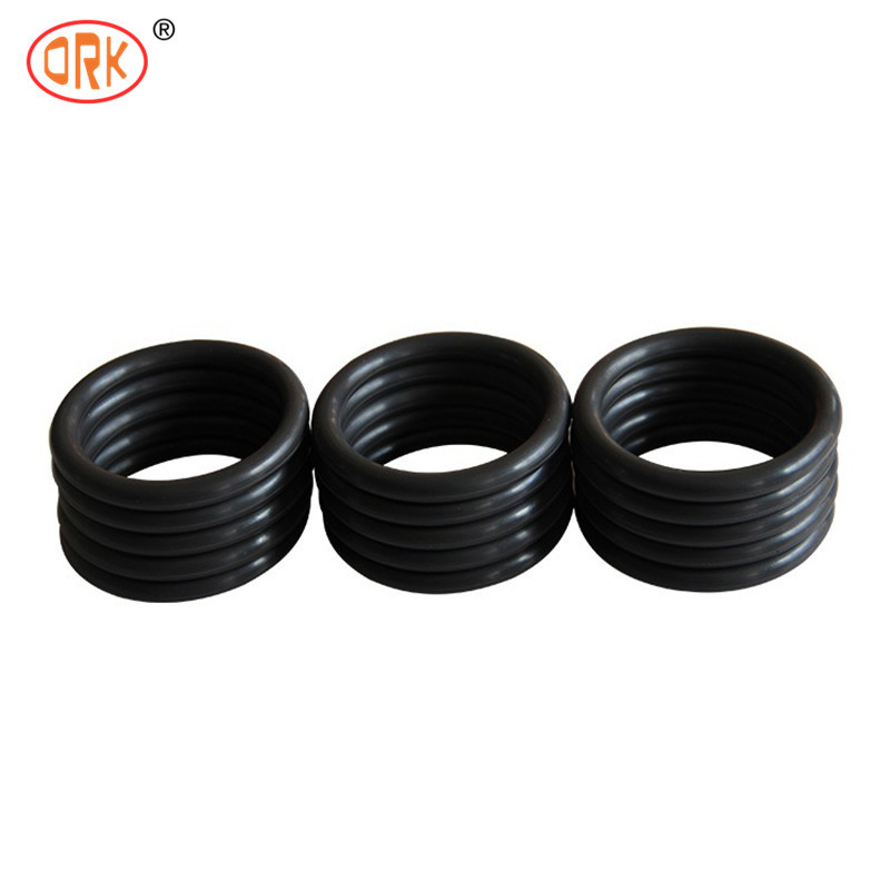 Black Excellent Oil Resistance NBR 70 O Ring Lubricant NBR ring for mechanical water pump