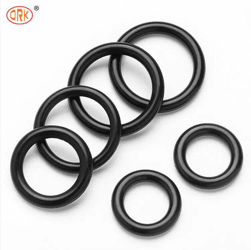 Black Excellent Oil Resistance NBR 70 O Ring Lubricant NBR ring for mechanical water pump