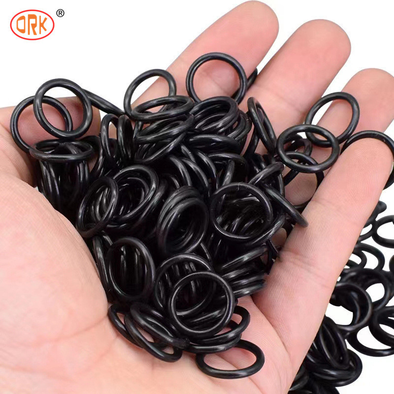 Black Natural Rubber O Ring Gasket Seal UV Resistance Excellent -40°F To +250°F Temperature Range