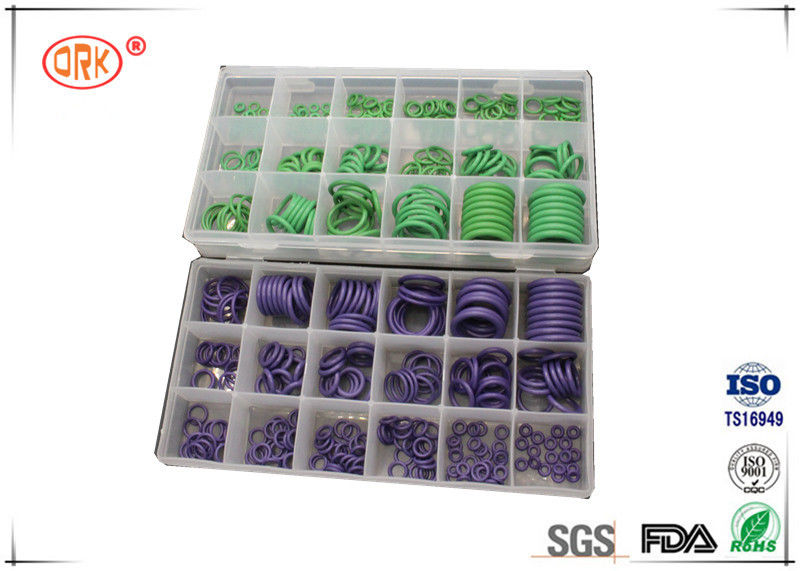 NBR HNBR O Ring Box Ozone Sunlight Resistance 240Pcs For Auto Air Conditioner