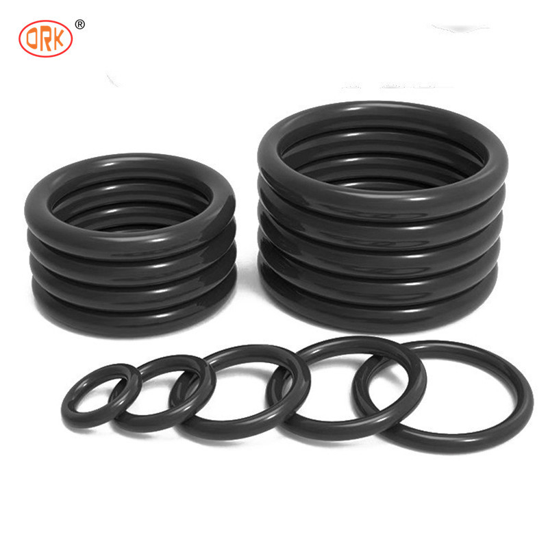 Black Natural Rubber O Ring Gasket Seal UV Resistance Excellent -40°F To +250°F Temperature Range