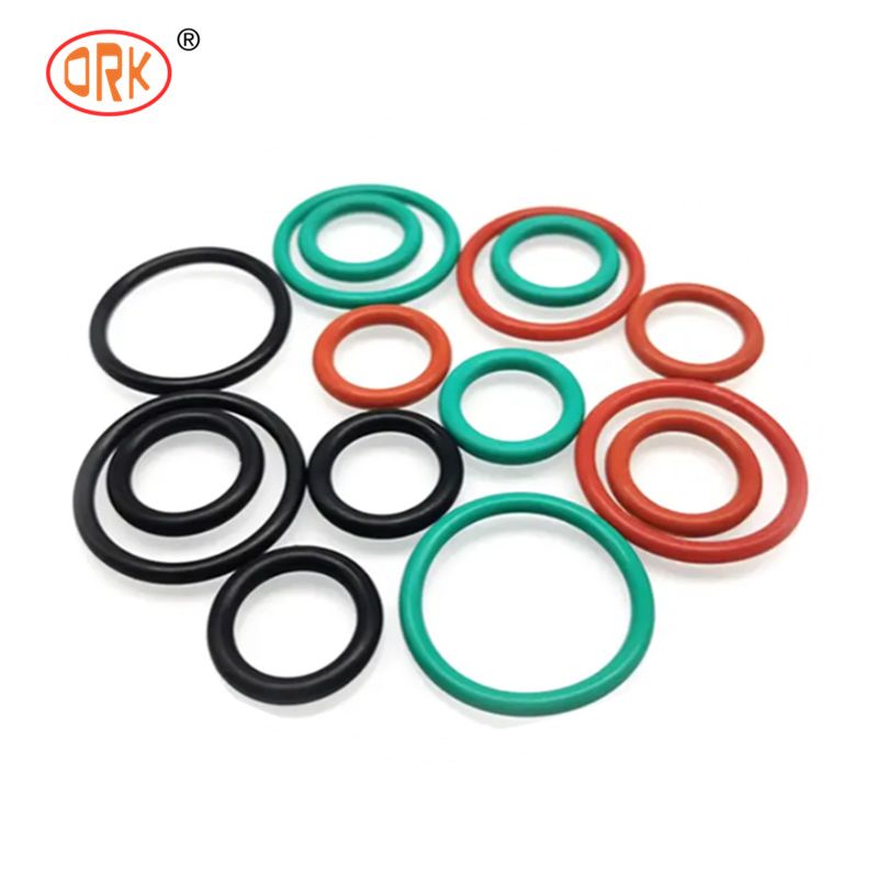 Green FVMQ Fluorosilicone Heat Resistant O Ring Manufacturer For Refining Oil Equipment