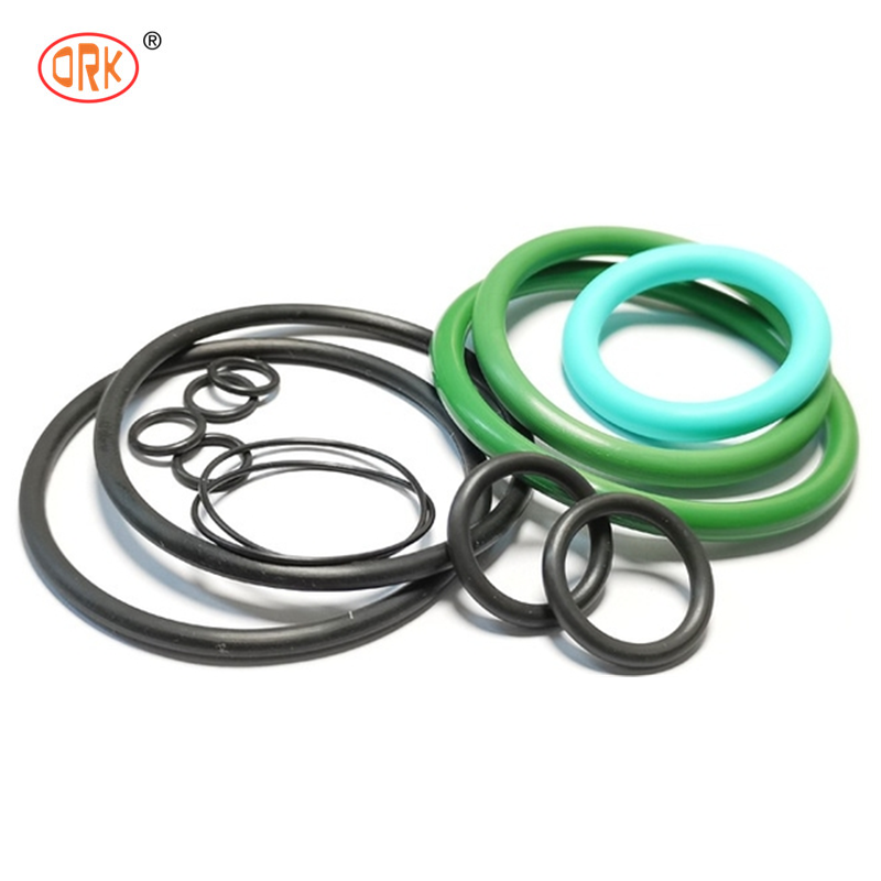 VMQ Silicone O Ring, Multi Material Rubber O-Rings FKM NBR EPDM HNBR, High & Low Temperature Resistant Seals for Food Medical Electrical Equipment