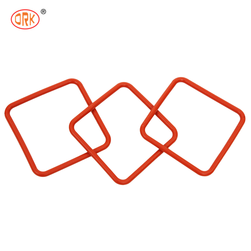 Industrial Rubber Flange Gasket, Optional NBR FKM EPDM Silicone, Chemical & Heat Resistant Seal Gaskets for Machinery Repair & Replacement