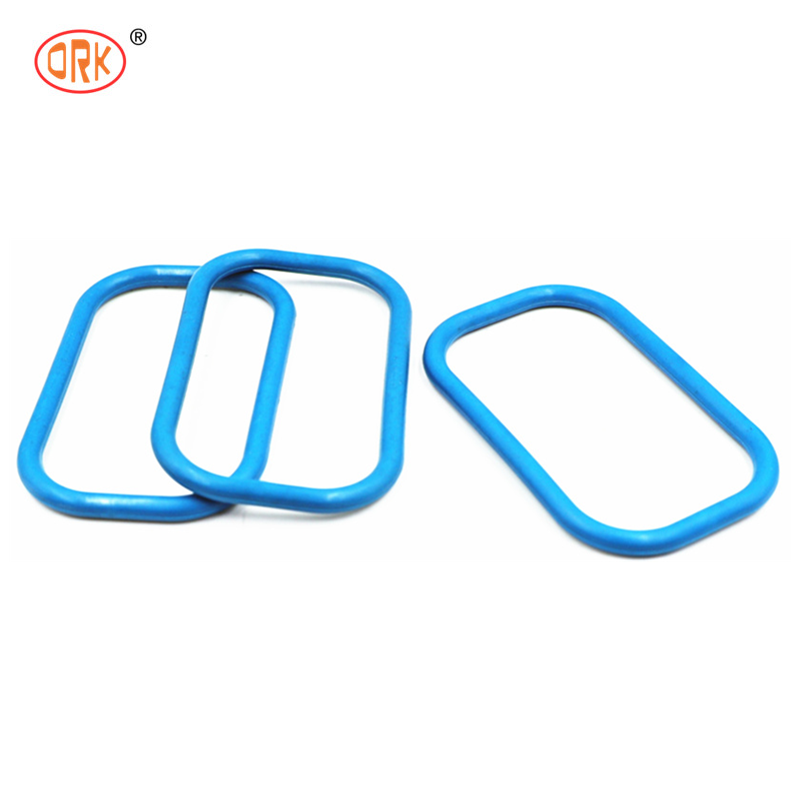 Industrial Rubber Flange Gasket, Optional NBR FKM EPDM Silicone, Chemical & Heat Resistant Seal Gaskets for Machinery Repair & Replacement