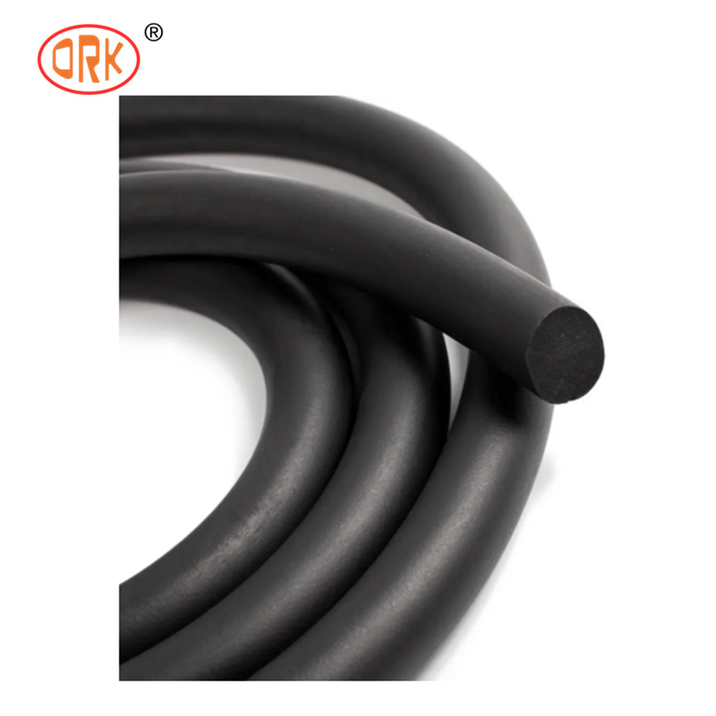 Continuous EPDM Rubber Extrusion, Heat & Dilute Chemical Resistant Rubber Strips, Custom Shapes for Outdoor Equipment Sealing