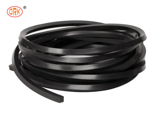 Red Silicone Extruded Strip Rubber Foam Sponge O Ring Seal Cord
