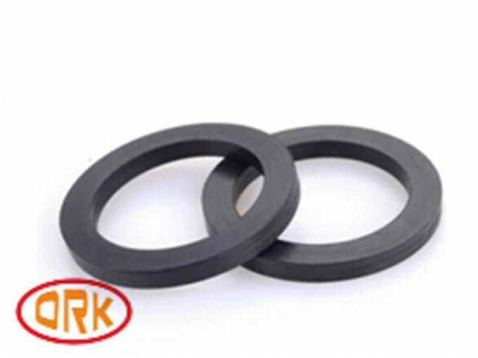 Coloured Waterproof Flat Ring Gasket 70 , Silicone Rubber Gasket ROHS FDA