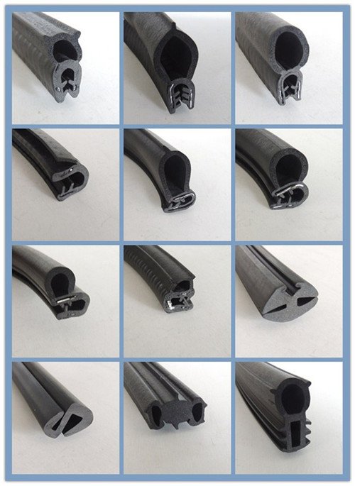 Durometer Car Epdm Rubber Seal Extrusions 70 With Antifreeze Surface